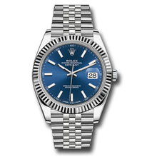 Load image into Gallery viewer, 2021 Rolex Datejust 41mm Blue Dial