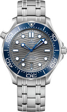 Load image into Gallery viewer, 2022 Omega Seamaster Diver 300 42M Silver Dial Stainless Steel