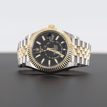 Load image into Gallery viewer, 2021 Rolex Sky-Dweller Black Dial Jubilee Bracelet