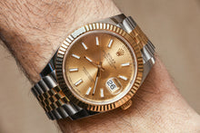 Load image into Gallery viewer, 2020 Rolex Datejust 41mm Champagne Dial Two Tone Jubilee Bracelet