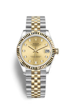 Load image into Gallery viewer, Pre Owned Rolex Datejust 36mm Champagne Diamond Dial