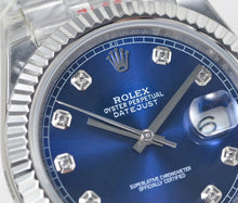 Load image into Gallery viewer, 2021 Rolex Datejust 41mm Steel Blue Dial