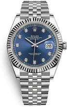 Load image into Gallery viewer, 2021 Rolex Datejust 41mm Steel Blue Dial
