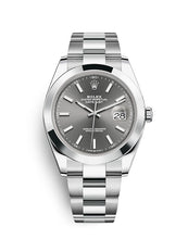Load image into Gallery viewer, 2021 Unworn Rolex Datejust 41mm Steel Smooth Bezel