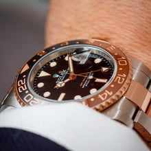 Load image into Gallery viewer, 2020 Rolex GMT Master-II 40mm Everose Gold