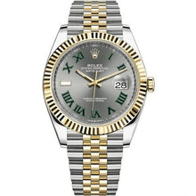 Load image into Gallery viewer, 2021 Rolex Datejust 41mm Wimbledon Jubilee Bracelet