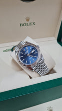 Load image into Gallery viewer, 2021 Rolex Datejust 41mm Blue Dial
