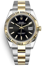 Load image into Gallery viewer, 2021 Rolex Datejust 41mm Black Dial Oyster Bracelet