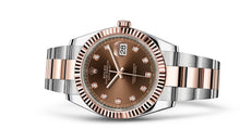 Load image into Gallery viewer, 2021 Datejust 41 Chocolate Diamond Dial Two Tone Oyster Bracelet