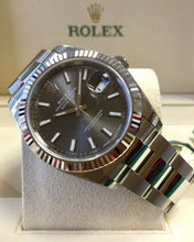 Load image into Gallery viewer, 2021 Rolex Datejust 41mm Steel Fluted Bezel