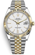 Load image into Gallery viewer, 2021 Rolex Datejust 41mm White Dial Two Tone Jubilee Bracelet