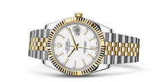Load image into Gallery viewer, Rolex Datejust 41mm White Dial Two Tone Jubilee Bracelet