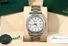 Load image into Gallery viewer, 2021 Rolex Datejust 41mm White Dial