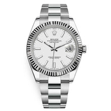 Load image into Gallery viewer, 2021 Rolex Datejust 41mm White Dial