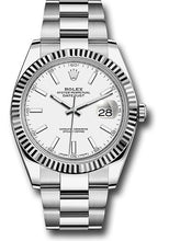 Load image into Gallery viewer, 2021 Rolex Datejust 41mm White Dial
