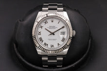 Load image into Gallery viewer, 2020 Datejust White Roman Dial Fluted Bezel