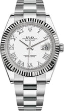 Load image into Gallery viewer, 2020 Datejust White Roman Dial Fluted Bezel