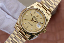 Load image into Gallery viewer, 2021 Rolex Day Date 40mm Champagne Dial Presidential Bracelet