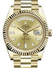 Load image into Gallery viewer, 2021 Rolex Day Date 40mm Champagne Diamond Dial Presidential Bracelet