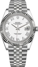 Load image into Gallery viewer, 2022 Datejust 41 White Roman Dial Jubilee Bracelet