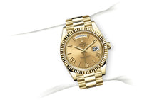 Load image into Gallery viewer, 2021 Rolex Day Date 40mm Champagne Dial Roman Numerals Presidential Bracelet