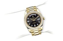 Load image into Gallery viewer, 2021 Rolex Day Date 40mm Black Dial Presidential Bracelet