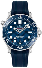 Load image into Gallery viewer, 2022 Omega Seamaster Diver 300 M Blue Dial