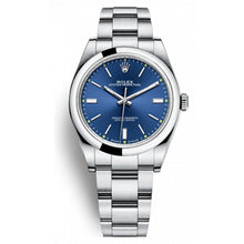 Load image into Gallery viewer, 2021 Rolex Oyster Perpetual 36mm Bright Blue Dial