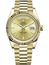 Load image into Gallery viewer, 2021 Rolex Day Date 40mm Champagne Dial Presidential Bracelet