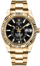 Load image into Gallery viewer, Rolex Sky-Dweller Black Dial 18ct Yellow Gold
