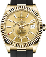 Load image into Gallery viewer, Rolex 2021 Sky-Dweller Champagne Dial Oysterflex Bracelet