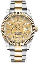 Load image into Gallery viewer, 2019 Pre-Owned Rolex Sky-Dweller 42mm Gold/Steel