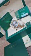 Load image into Gallery viewer, 2021 Rolex Datejust 41mm Wimbledon Jubilee Bracelet
