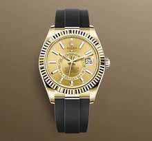 Load image into Gallery viewer, Rolex 2021 Sky-Dweller Champagne Dial Oysterflex Bracelet
