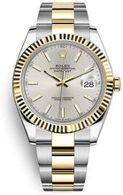 Load image into Gallery viewer, 2021 Rolex Datejust 41mm Silver Dial Two Tone Oyster Bracelet
