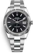 Load image into Gallery viewer, 2021 Rolex Datejust 41mm Black Dial
