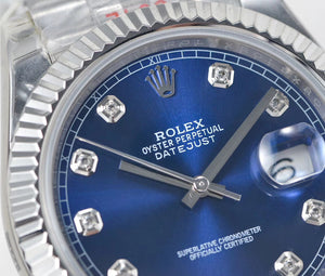 2020 Rolex Datejust 36mm Steel Blue Dial