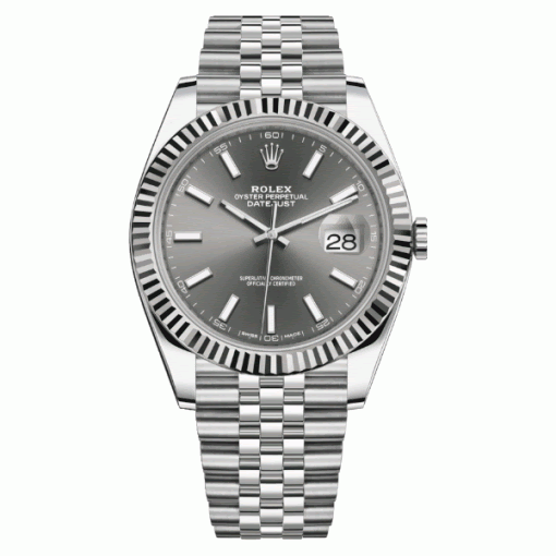 Grey dealer sale rolex