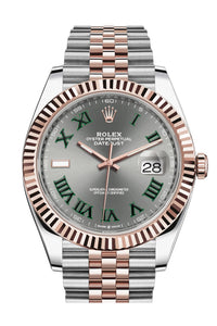 2020 Rolex Datejust 41mm Rose Gold Wimbledon Jubilee Bracelet