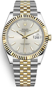 2021 Rolex Datejust 41mm Silver Dial Jubilee Bracelet