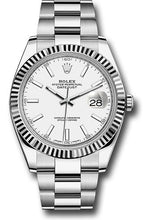 Load image into Gallery viewer, 2021 Rolex Datejust 41mm White Dial
