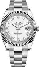 Load image into Gallery viewer, 2020 Datejust White Roman Dial Fluted Bezel
