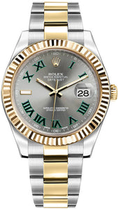 2021 Rolex Datejust 41mm Wimbledon Oyster Bracelet