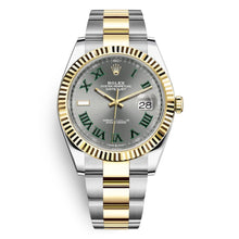 Load image into Gallery viewer, 2021 Rolex Datejust 41mm Wimbledon Oyster Bracelet
