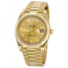 Load image into Gallery viewer, 2021 Rolex Day Date 40mm Champagne Dial Presidential Bracelet
