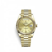 Load image into Gallery viewer, 2021 Rolex Day Date 40mm Champagne Dial Roman Numerals Presidential Bracelet
